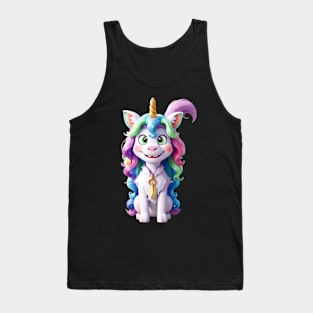 Unicorns: Feelin' Green and Glorious Tank Top